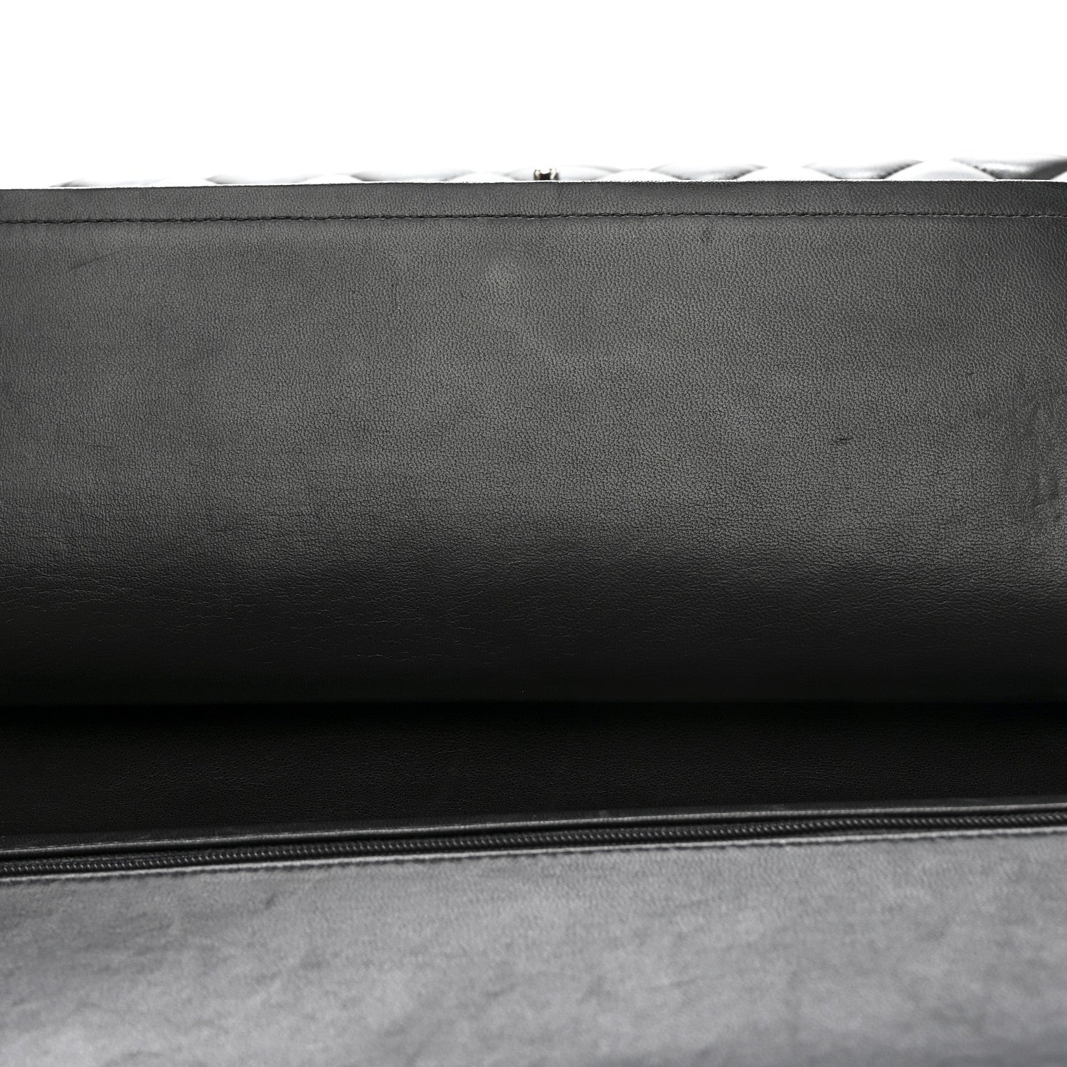 Chanel Lambskin Quilted Jumbo Double Flap Black