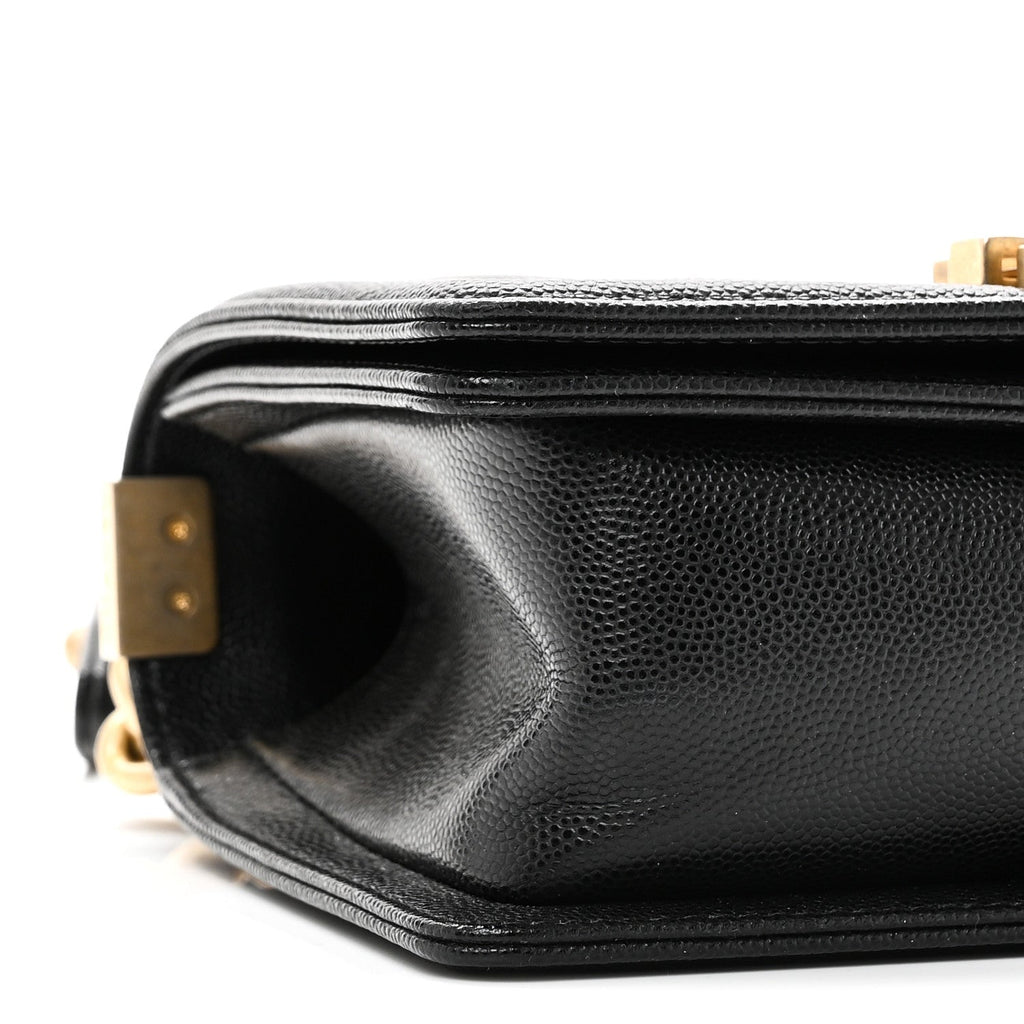 Chanel Caviar Quilted Small Boy Flap Black