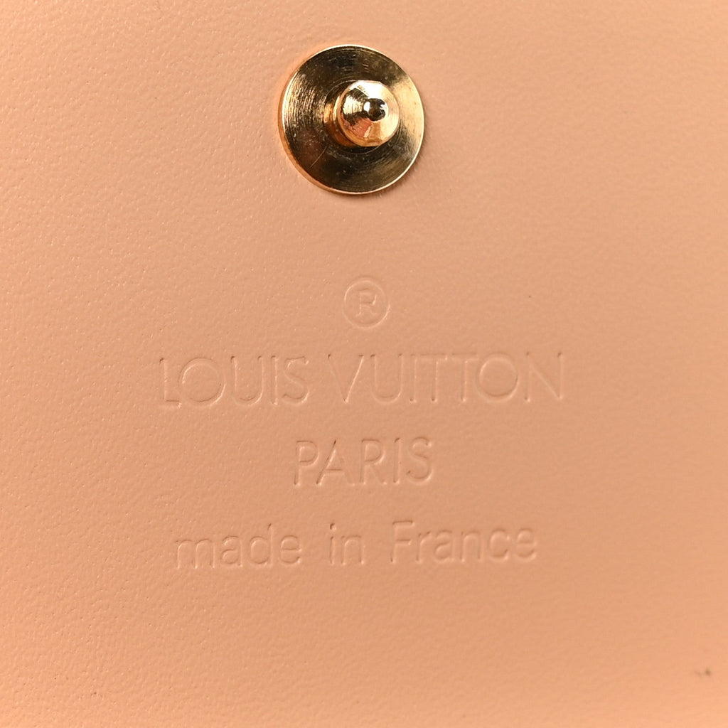 Louis Vuitton Monogram Multicolor Porte-Monnaie Plat Coin Purse Black