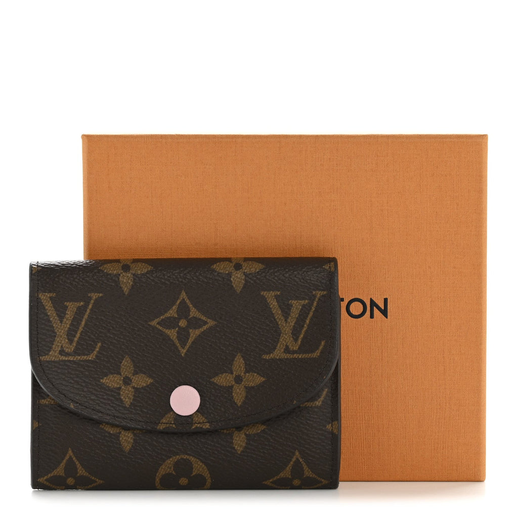 Louis Vuitton Monogram Rosalie Coin Purse Rose Ballerine