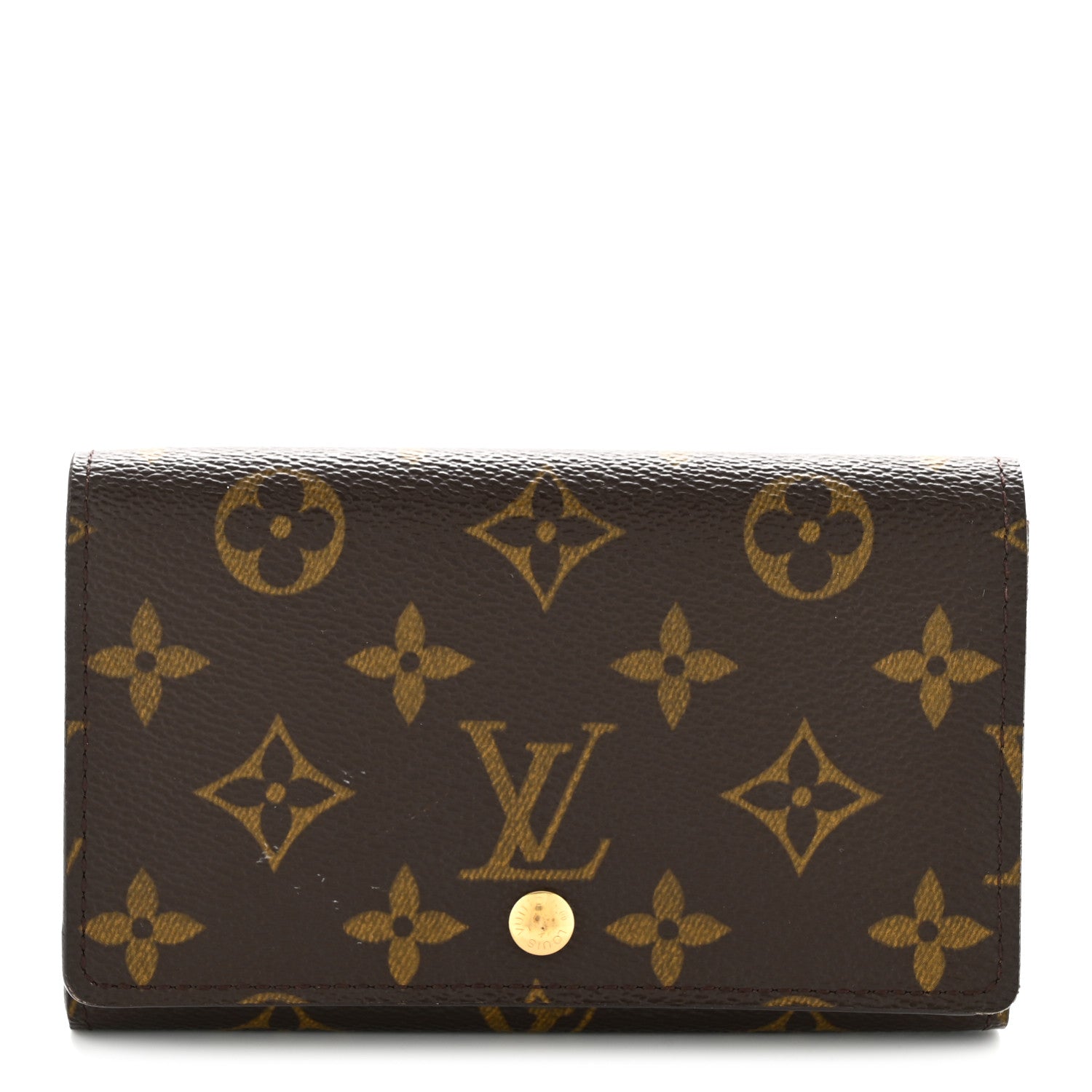 Louis Vuitton Monogram Porte-Monnaie Tresor Wallet