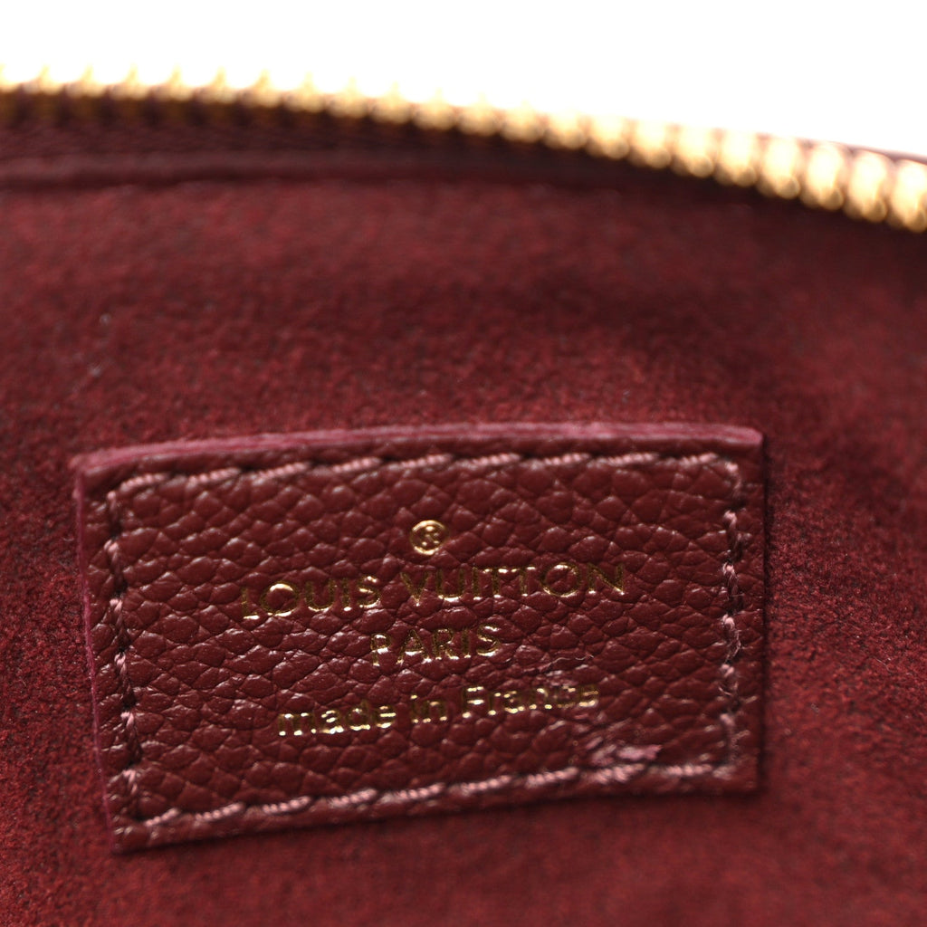 Louis Vuitton Empreinte Monogram Giant Speedy Bandouliere 25 Wine
