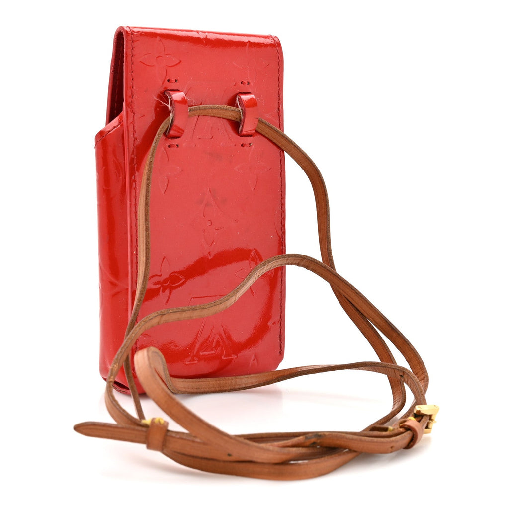 Louis Vuitton Vernis Greene Phone Case Cherry