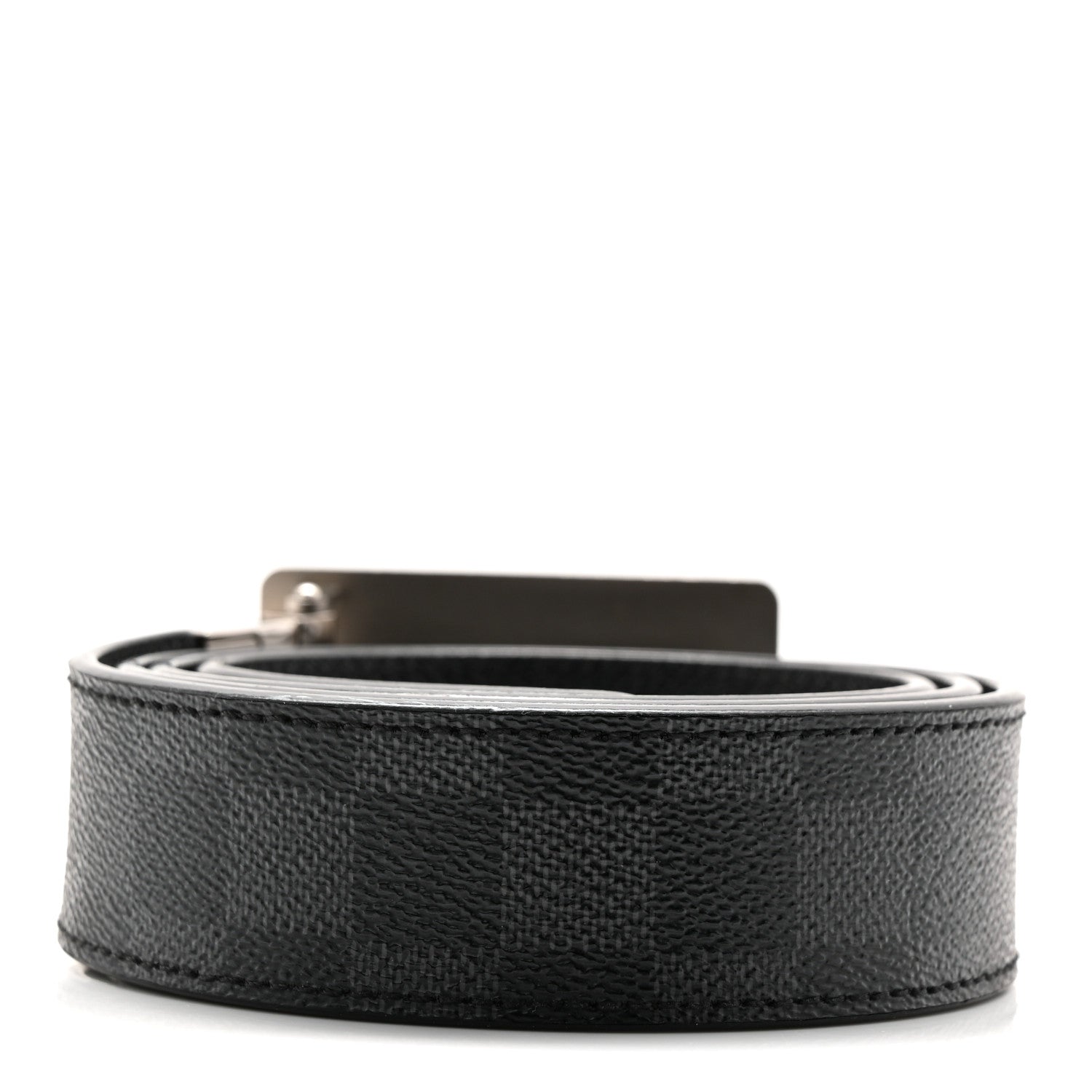Louis Vuitton Damier Graphite 35mm LV Inventeur Reversible Belt 95 38