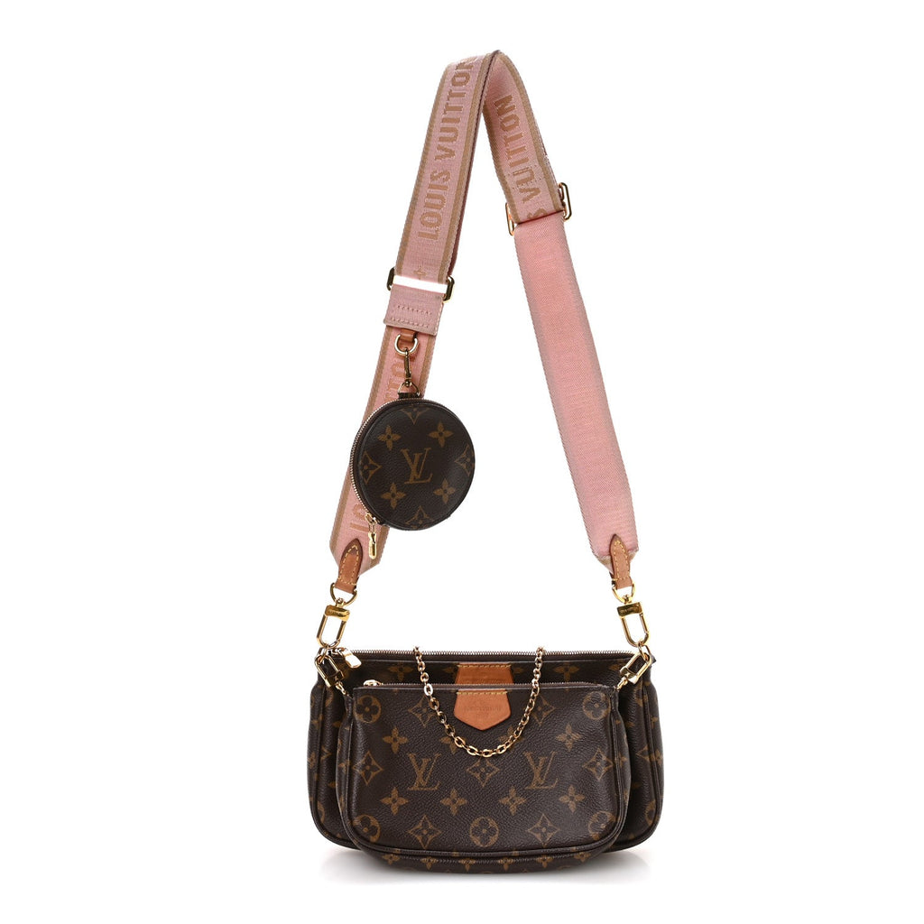 Louis Vuitton Monogram Multi Pochette Accessories Rose Clair