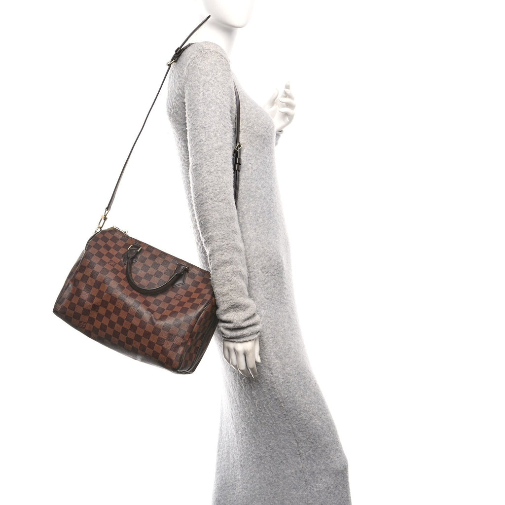 Louis Vuitton Damier Ebene Speedy Bandouliere 30