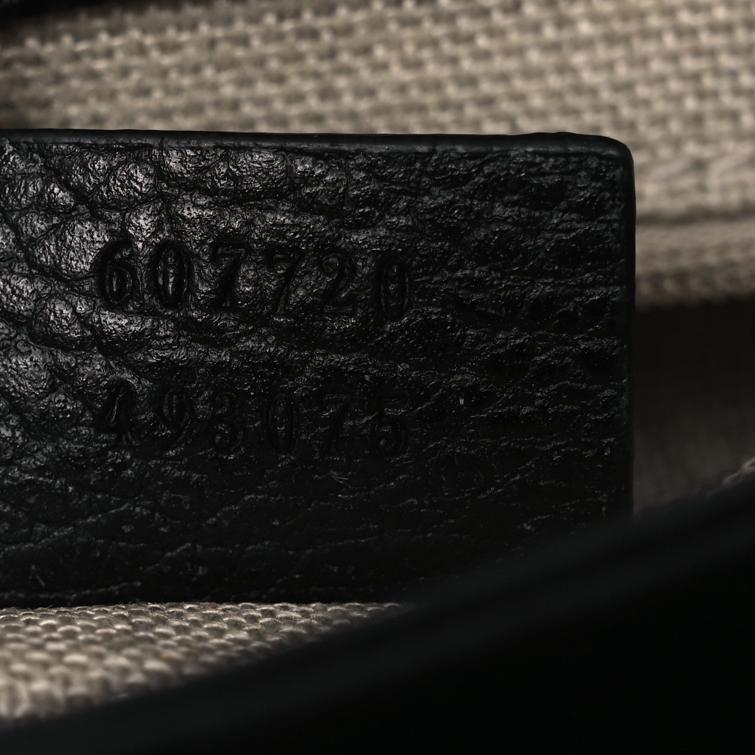 Gucci Dollar Calfskin Interlocking G Crossbody Bag Black
