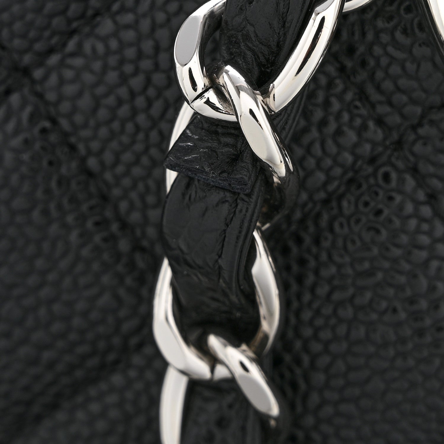 Chanel Caviar Quilted Grand Shopping Tote GST Black