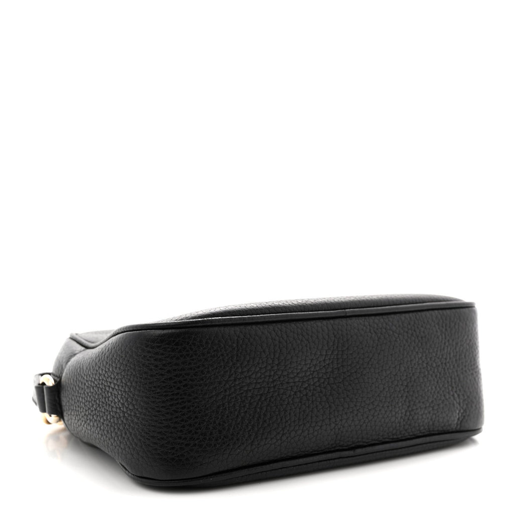 Gucci Pebbled Calfskin Small Soho Disco Bag Black