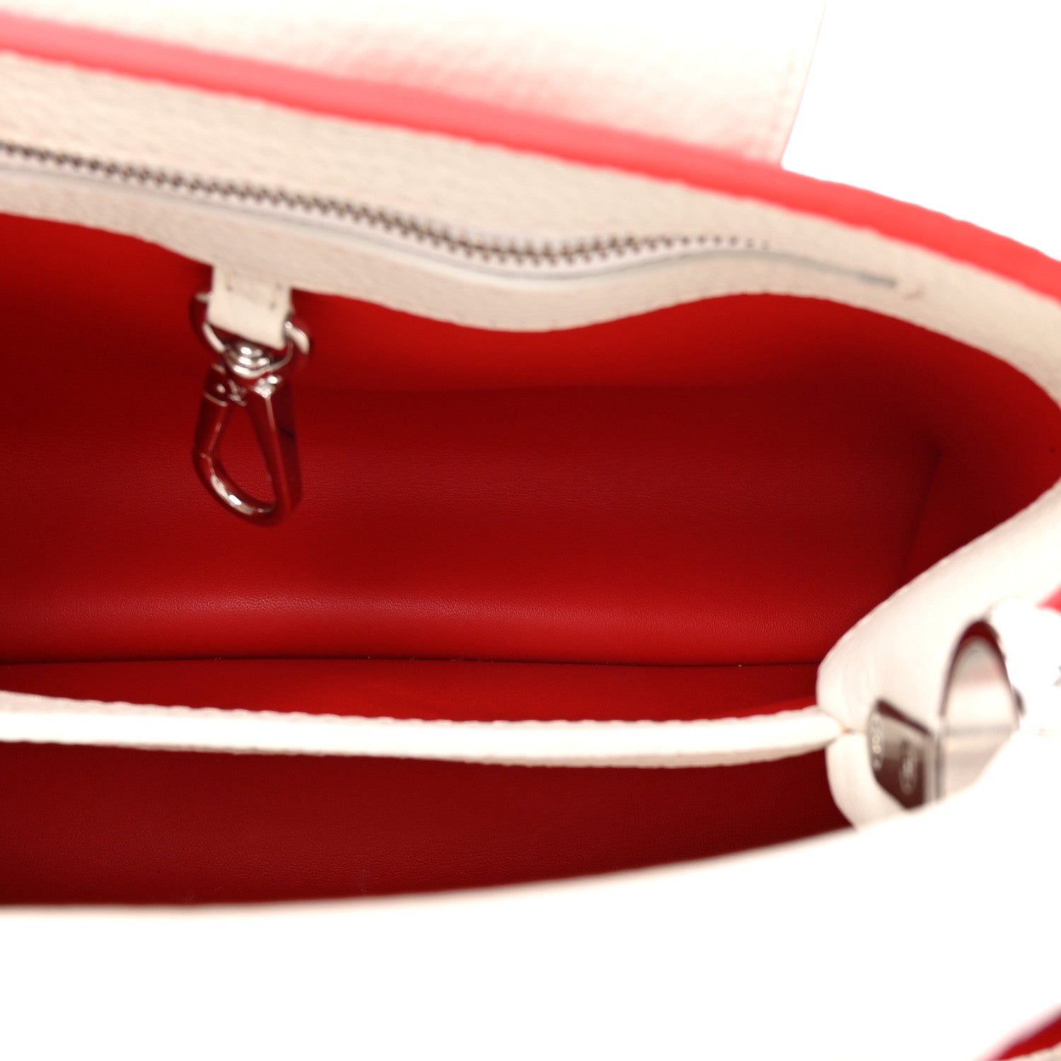 Louis Vuitton LV X YK Taurillon Psychedelic Flower Capucines BB Rouge