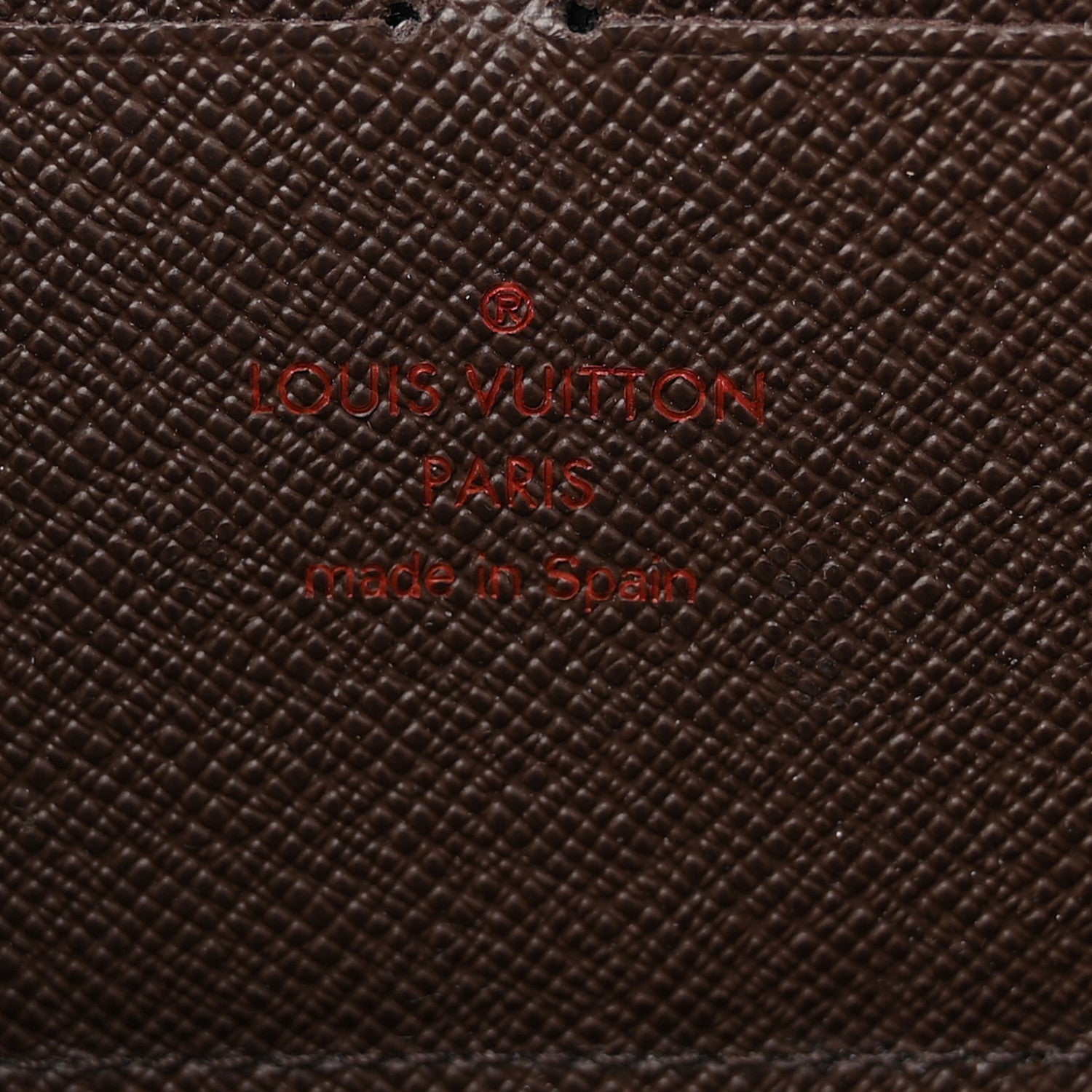 Louis Vuitton Damier Ebene Zippy Wallet