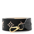 Louis Vuitton Empreinte Monogram Bandouliere Shoulder Strap Black Beige