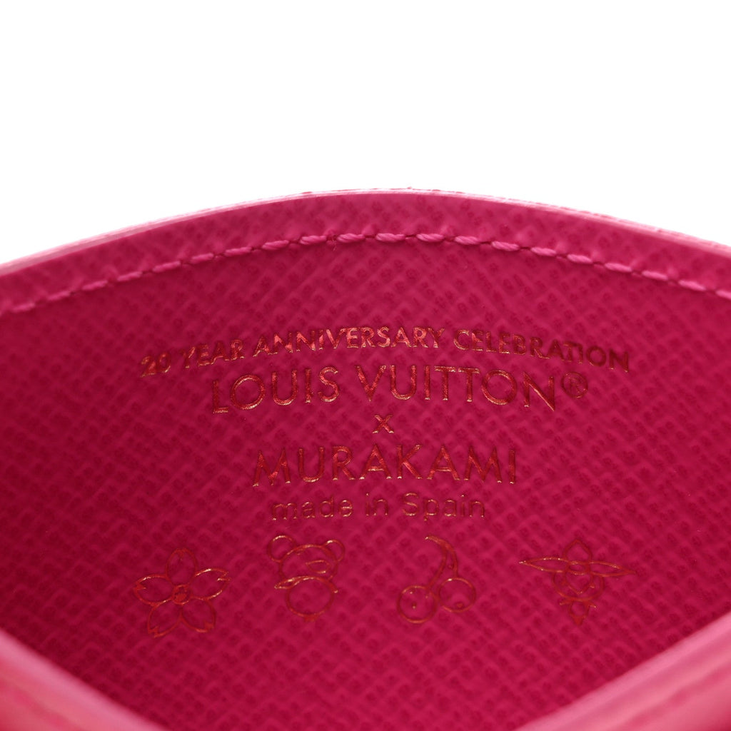 Louis Vuitton LV X TM Monogram Multicolor Card Holder Kawaii Pink