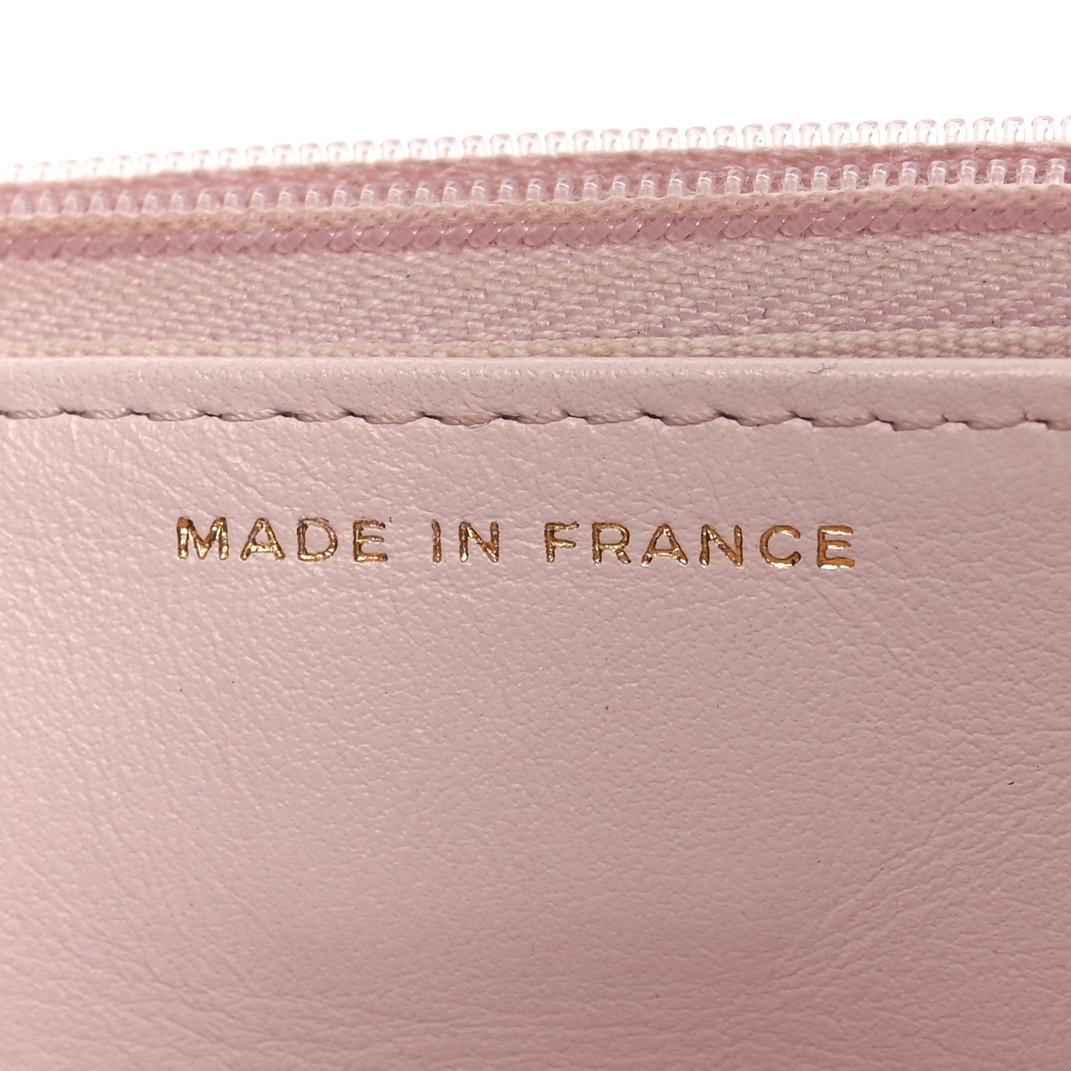 Chanel Caviar Quilted Wallet on Chain WOC Light Pink
