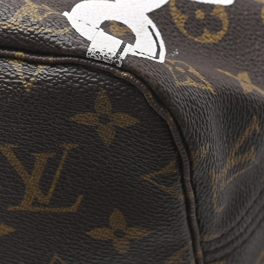 Louis Vuitton Monogram Bay Neverfull MM Rose Ballerine Poppy