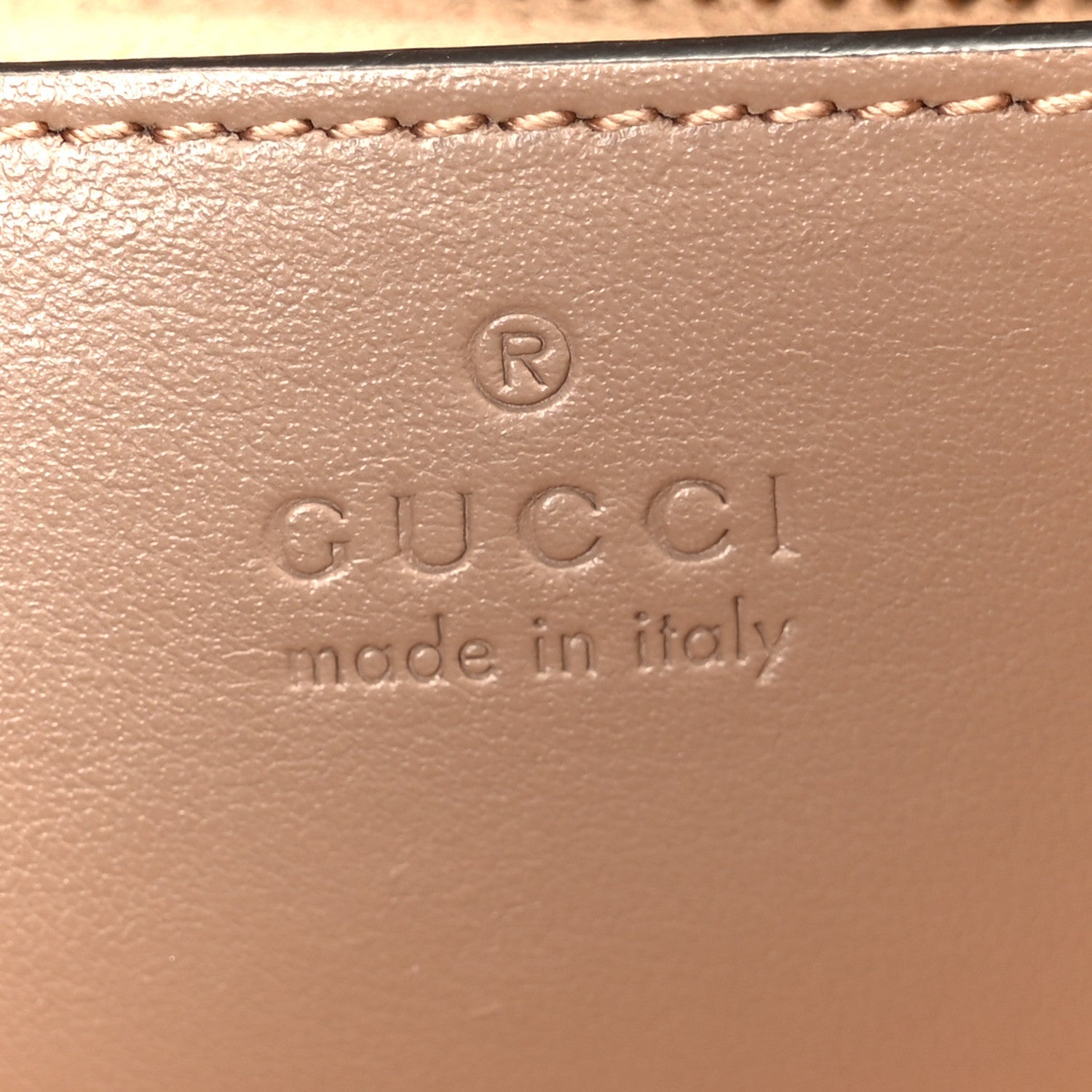 Gucci Calfskin Matelasse Small GG Marmont Chain Shoulder Bag Porcelain Rose