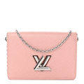 Louis Vuitton Epi Twist Belt Chain Wallet Rose Ballerine