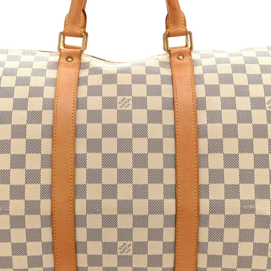 Louis Vuitton Damier Azur Keepall 50