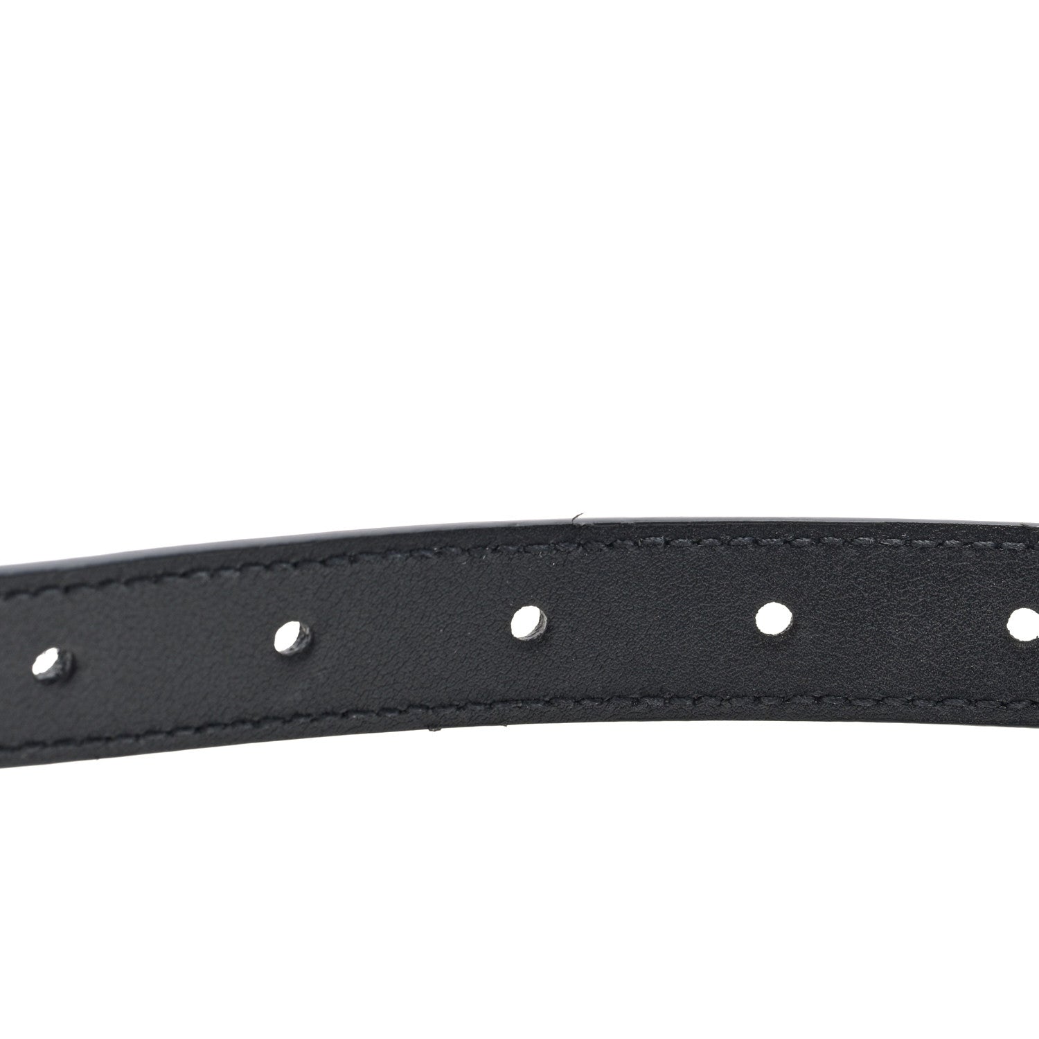 Gucci Calfskin Double G 20mm Belt 80 32 Black