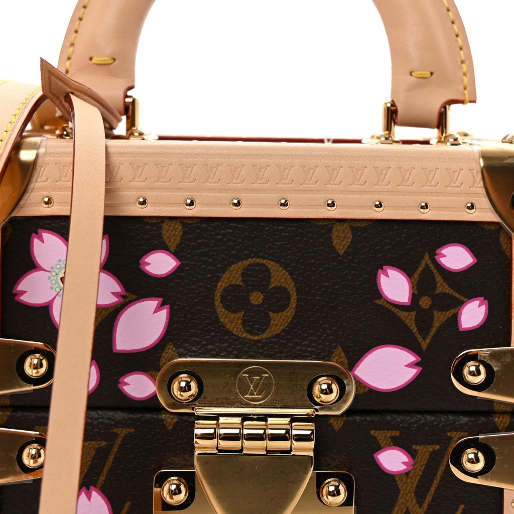 Louis Vuitton LV X TM Monogram Cherry Blossom Camera Box Sakura Brown