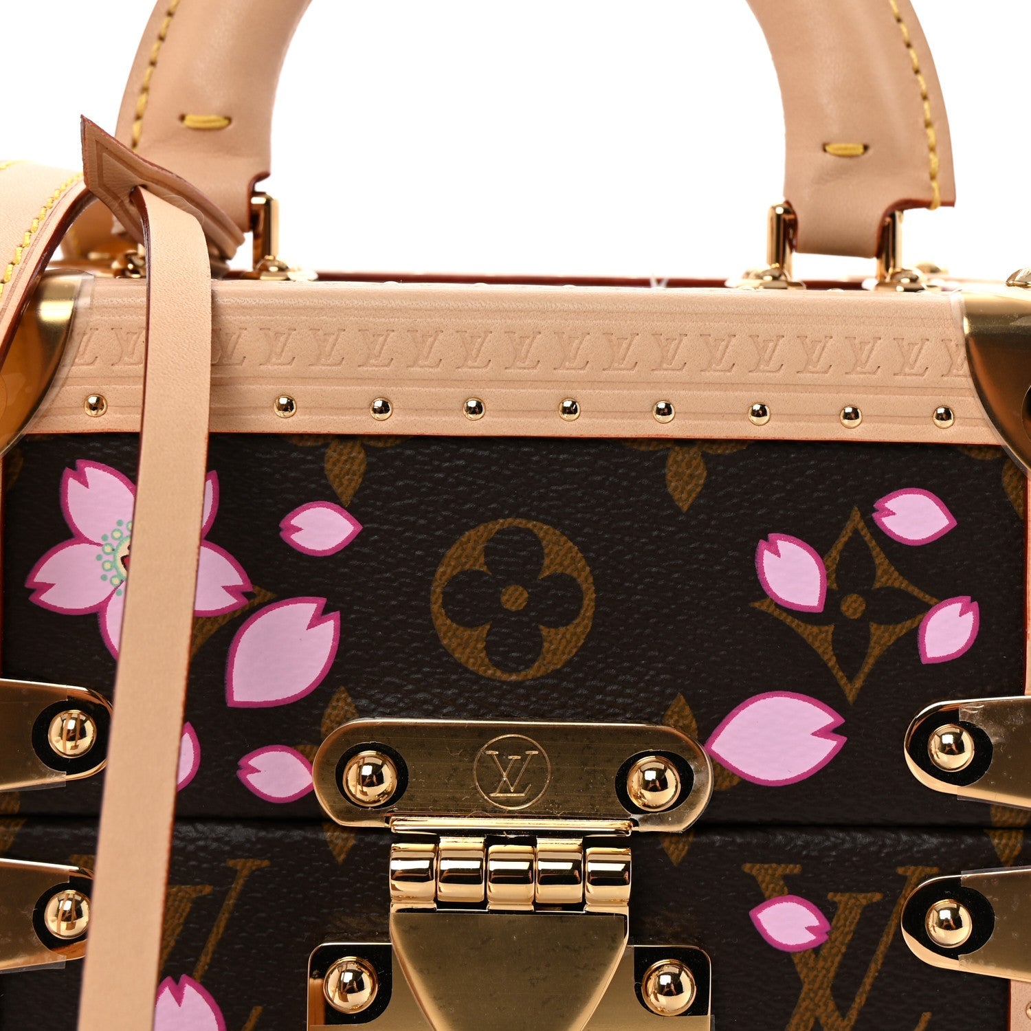 Louis Vuitton LV X TM Monogram Cherry Blossom Camera Box Sakura Brown