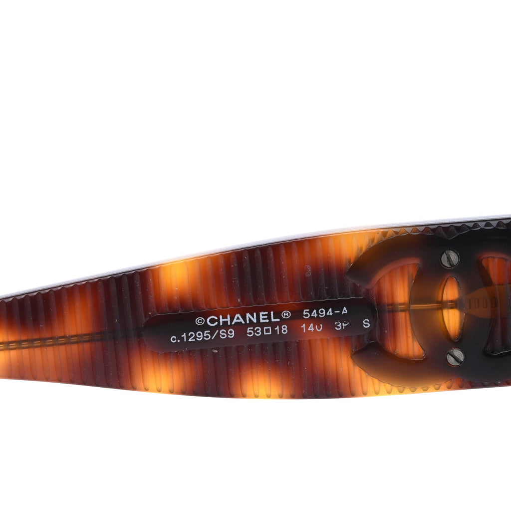 Chanel Square Polarized CC Sunglasses 5494-A Tortoise Brown
