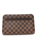 Louis Vuitton Damier Ebene Pochette Saint Louis Clutch