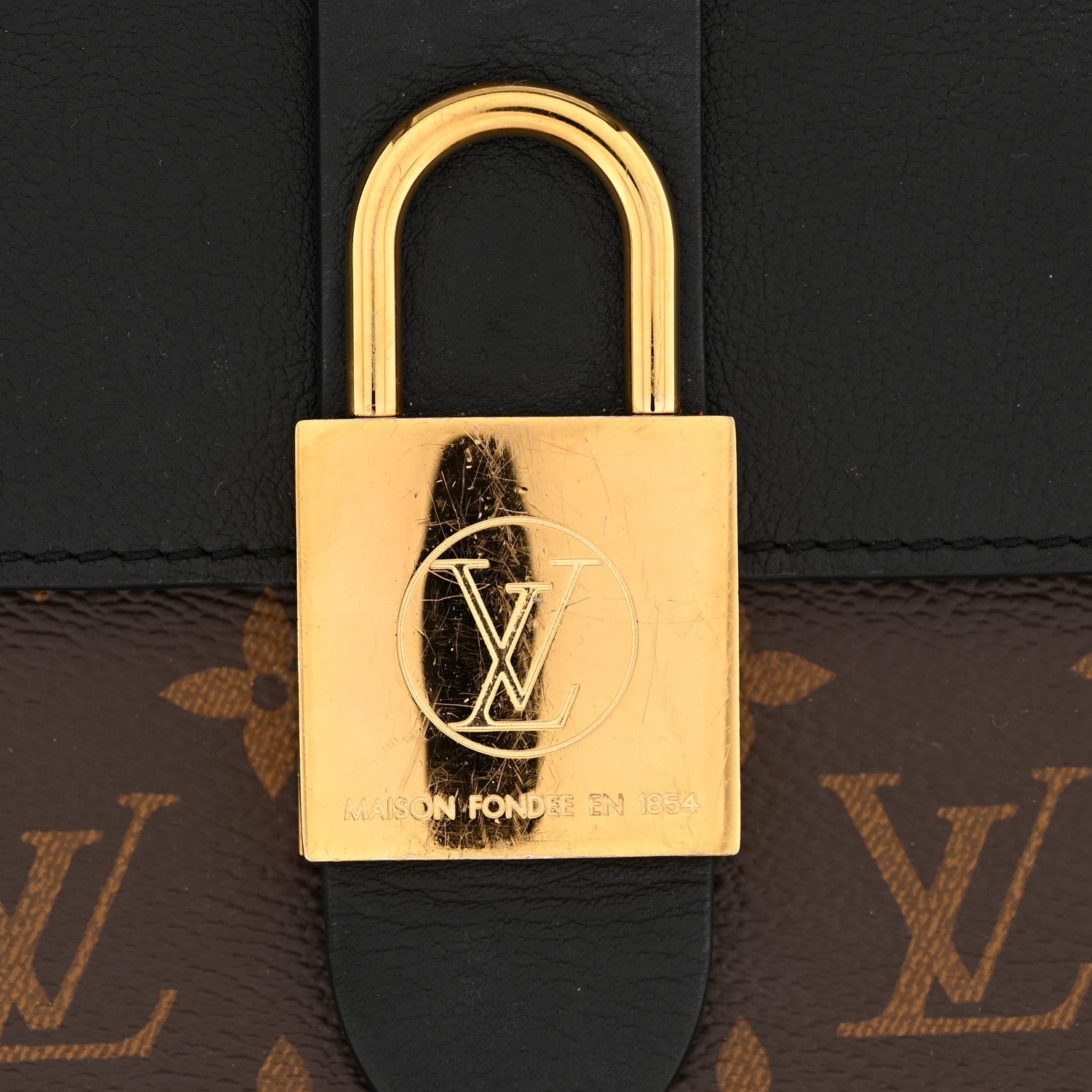 Louis Vuitton Monogram Locky BB Black
