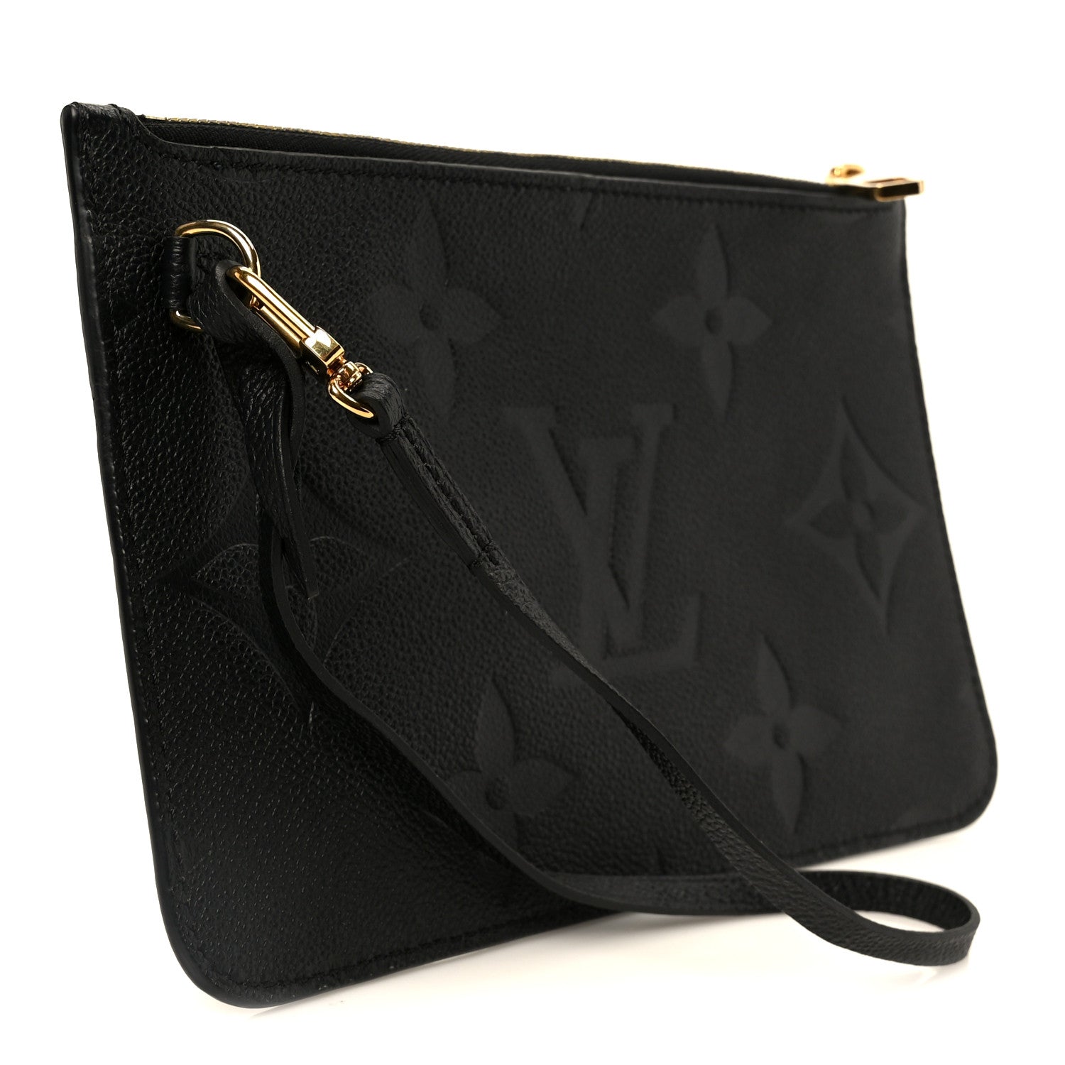 Louis Vuitton Empreinte Monogram Giant Neverfull MM Pochette Black