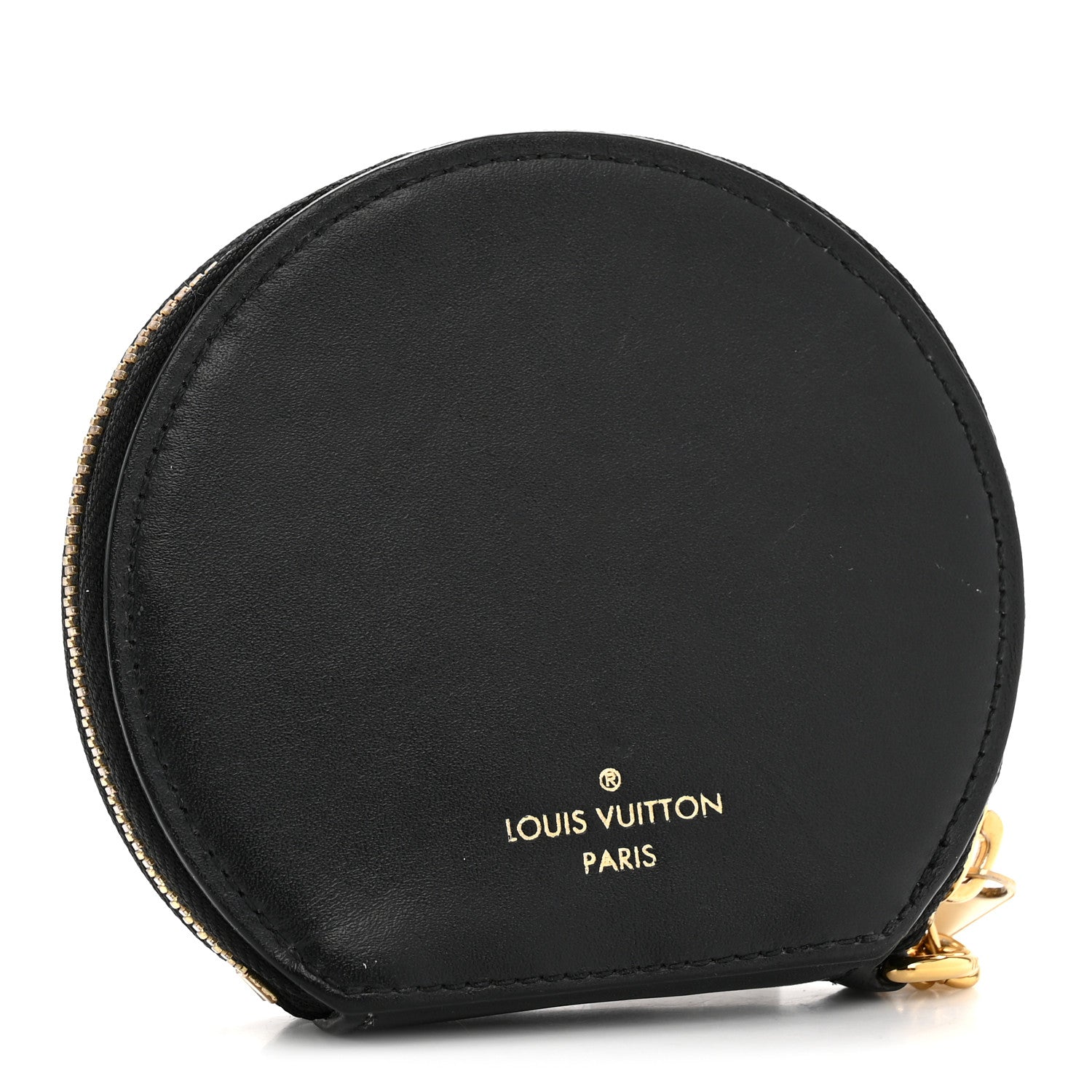 Louis Vuitton Calfskin Monogram Micro Boite Chapeau Black