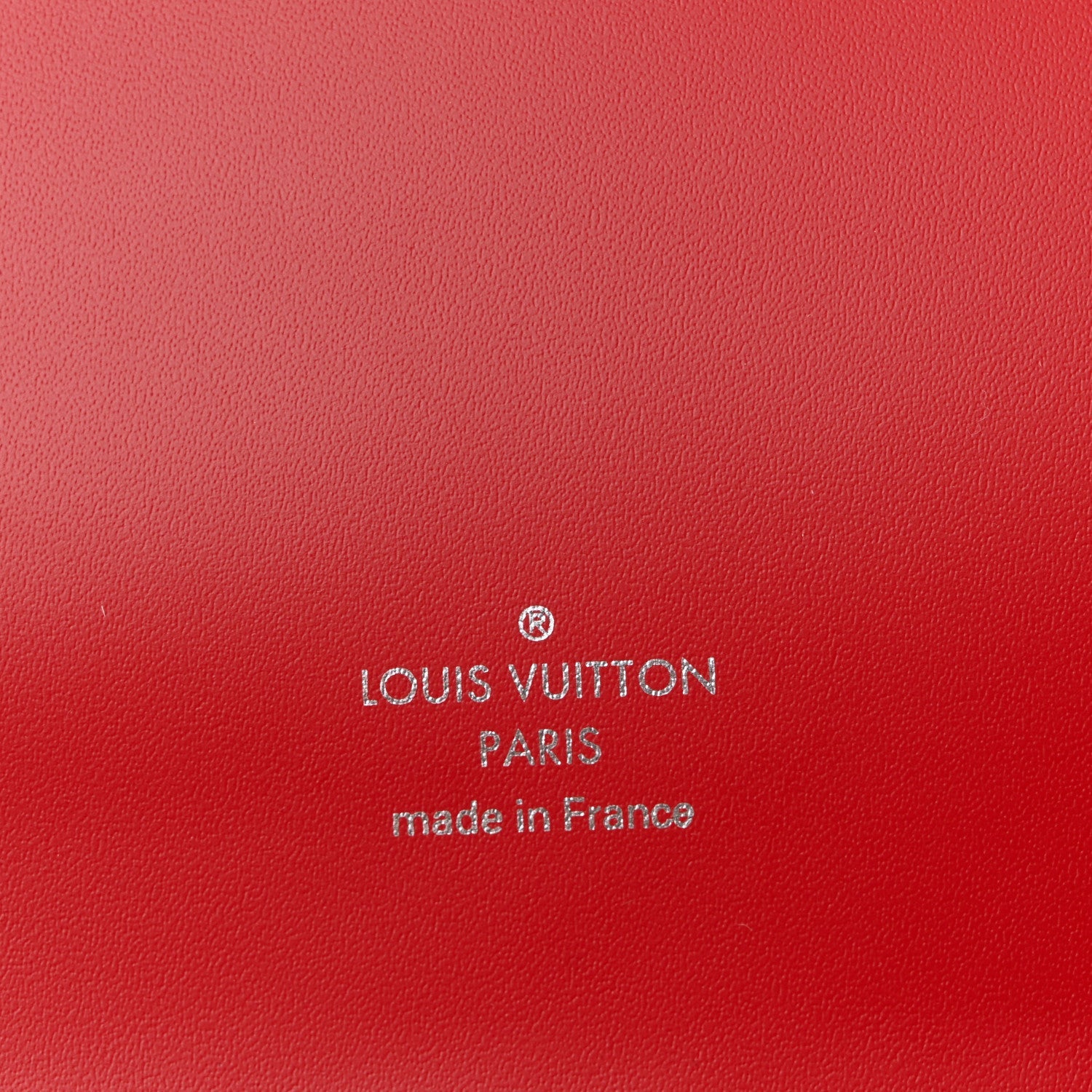 Louis Vuitton Epi Sevigne Clutch Red