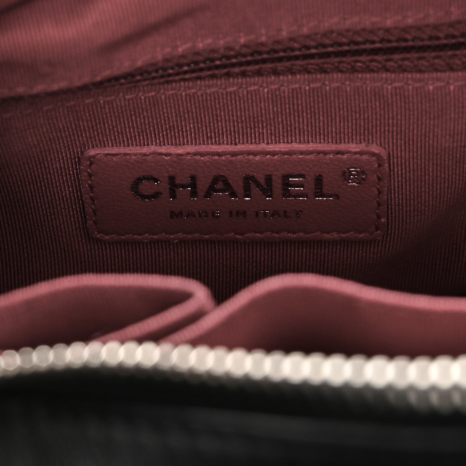 Chanel Aged Calfskin Quilted Small Gabrielle Hobo Black