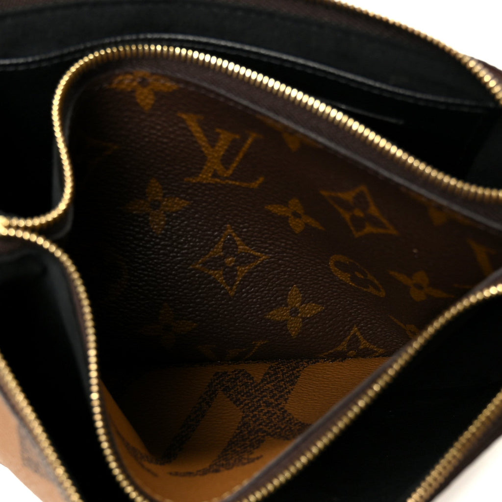 Louis Vuitton Reverse Monogram Giant Double Zip Pochette