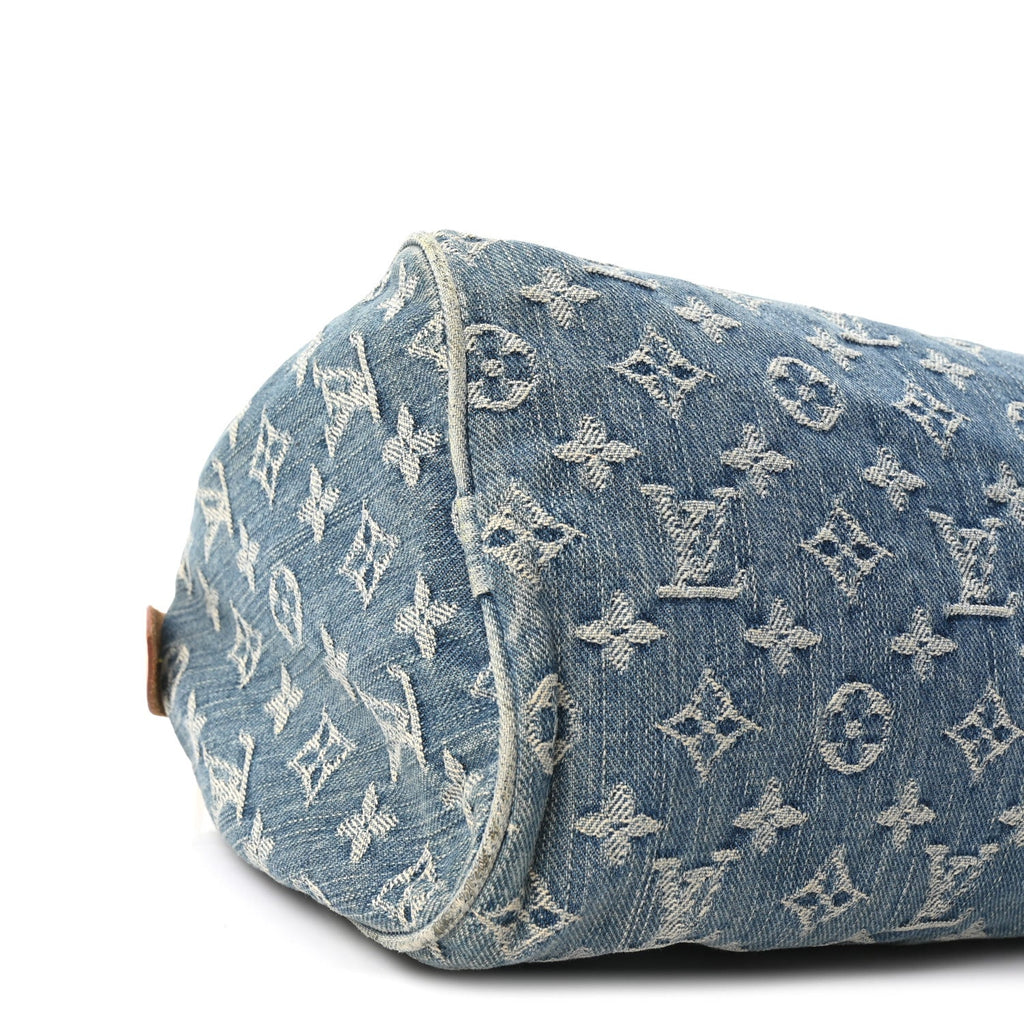 Louis Vuitton Monogram Denim Neo Speedy Blue