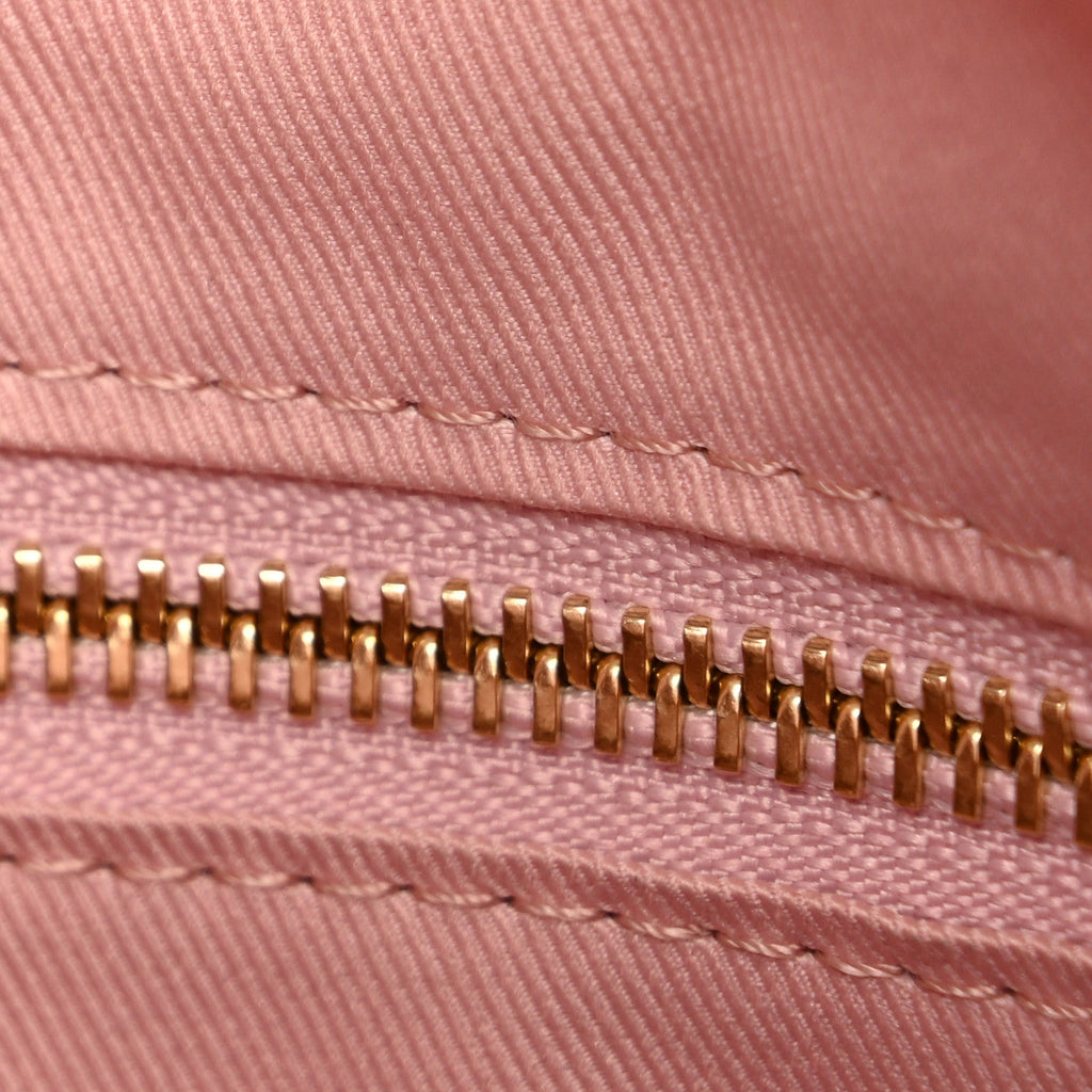 Louis Vuitton Damier Azur Graceful MM Rose Ballerine