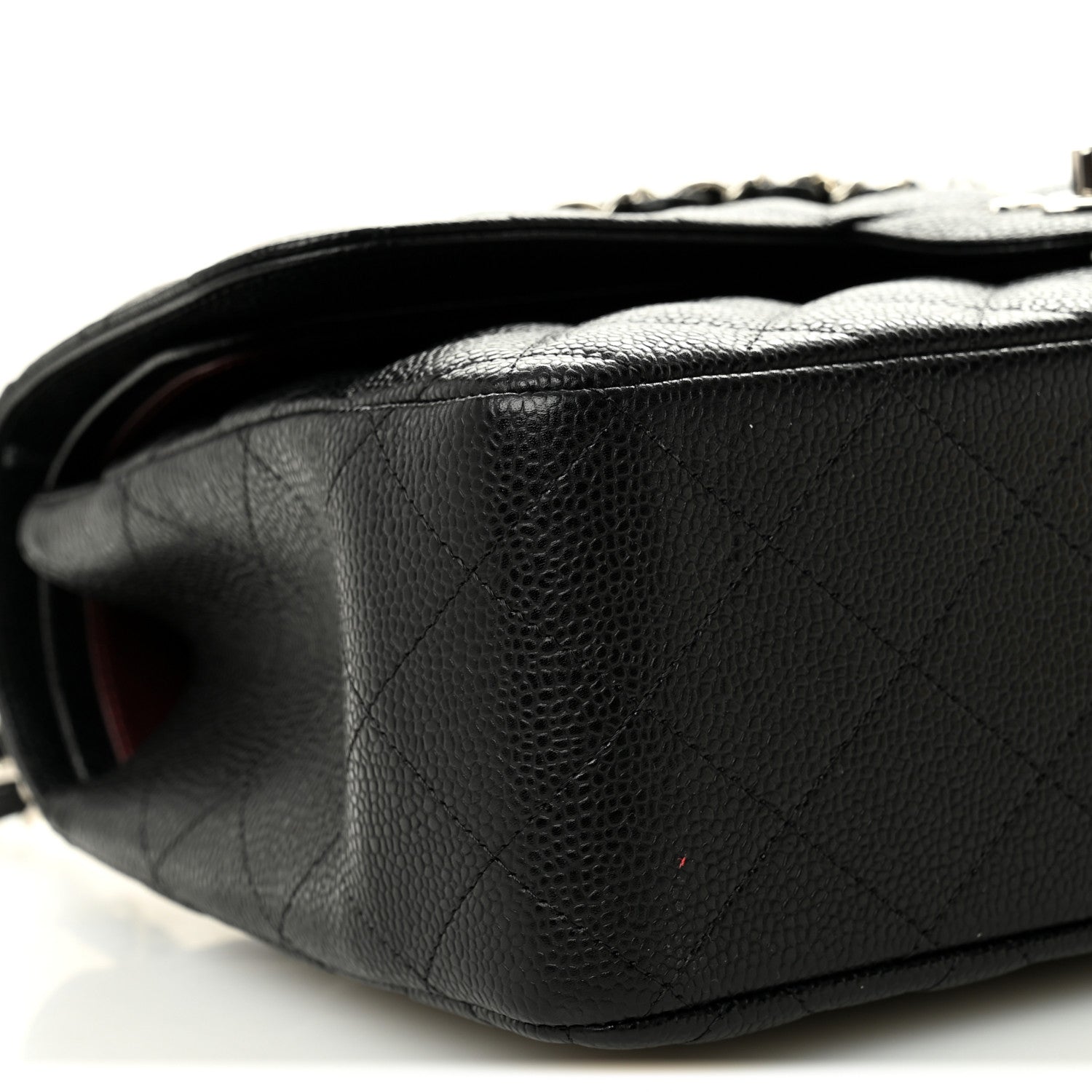 Chanel Caviar Quilted Jumbo Double Flap Black