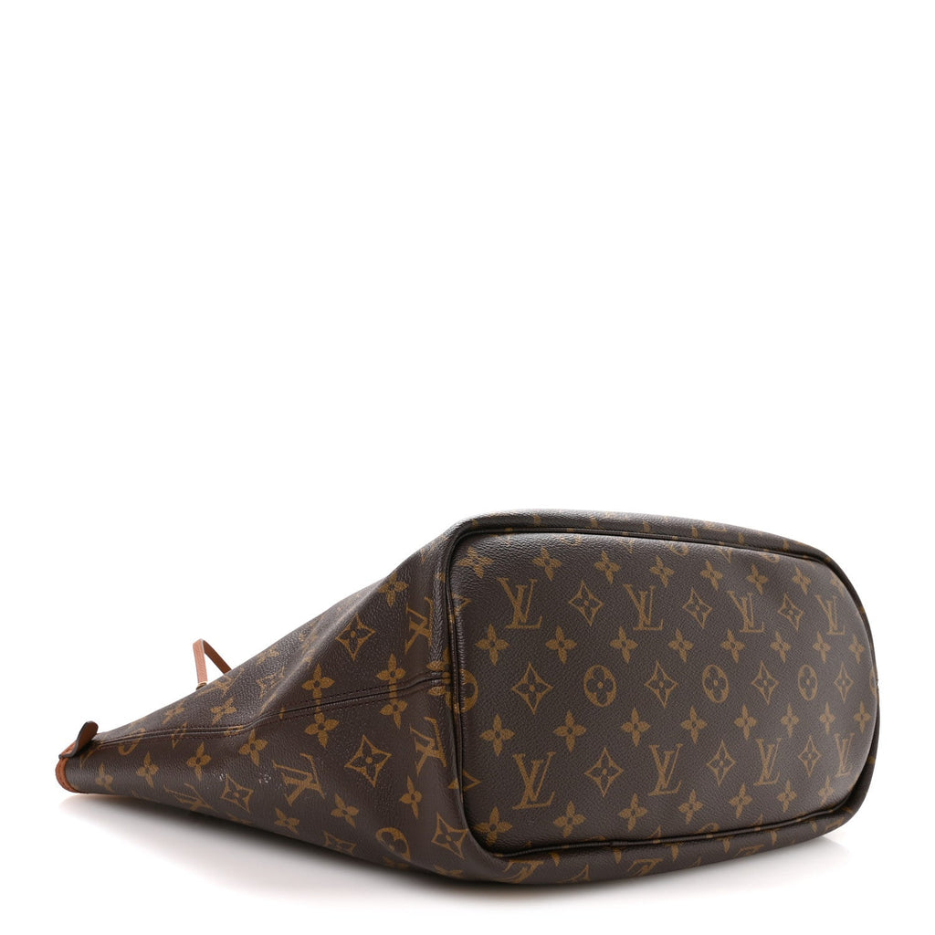 Louis Vuitton Monogram Calfskin Neo Neverfull Inside Out MM Tan