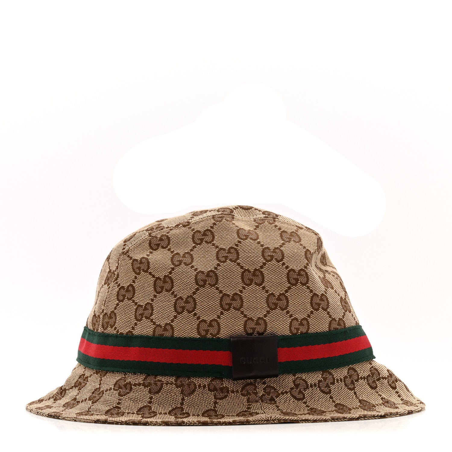 Gucci Monogram Web Bucket Hat M Brown