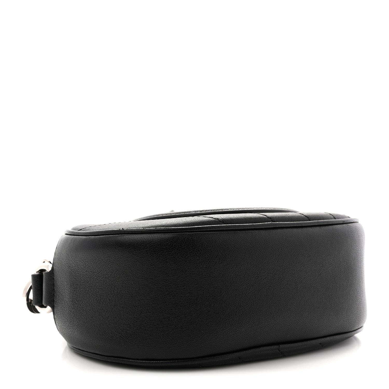 Gucci Sakai Be Green Calfskin Diagonal Stitched Mini Blondie Shoulder Bag Black