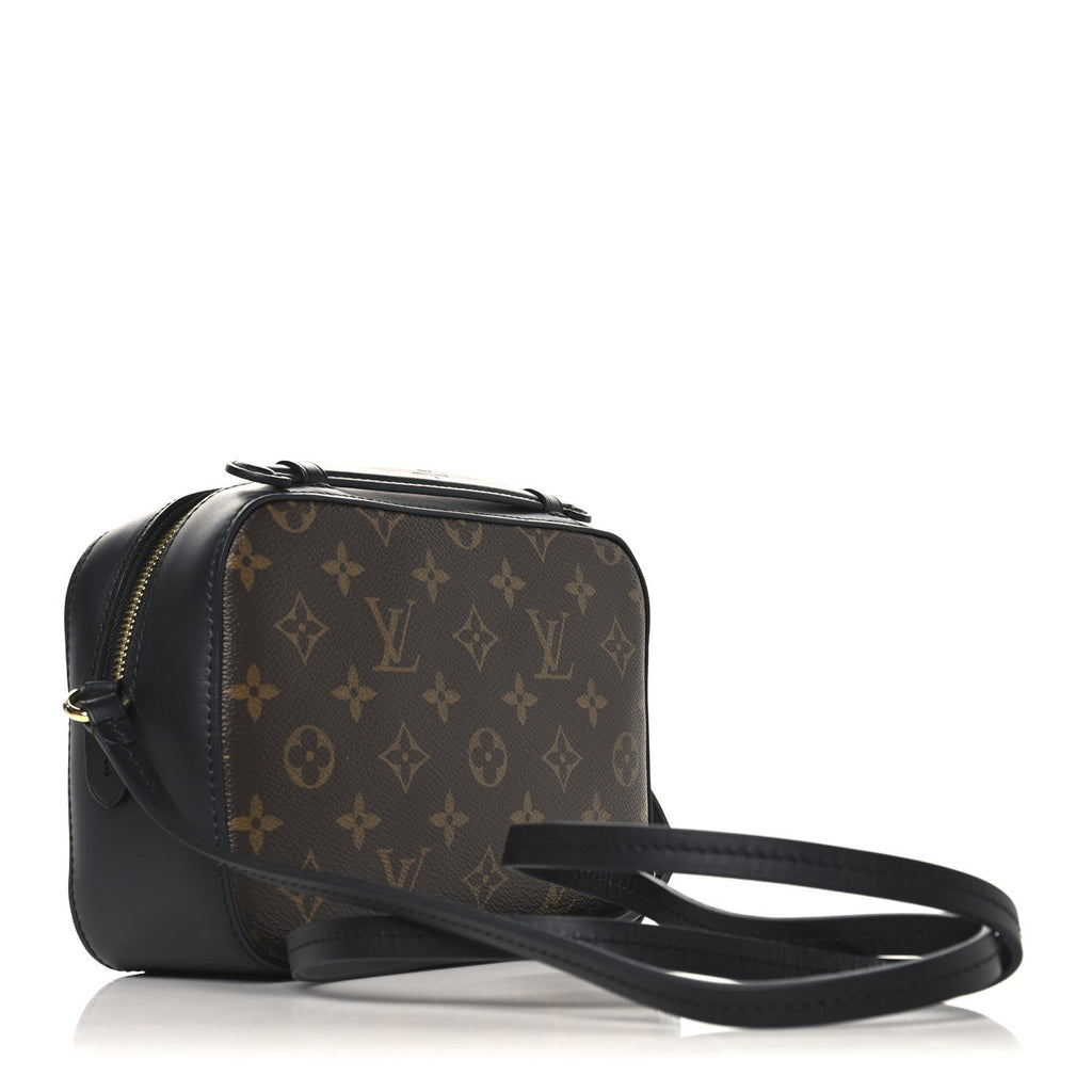 Louis Vuitton Monogram Saintonge Black