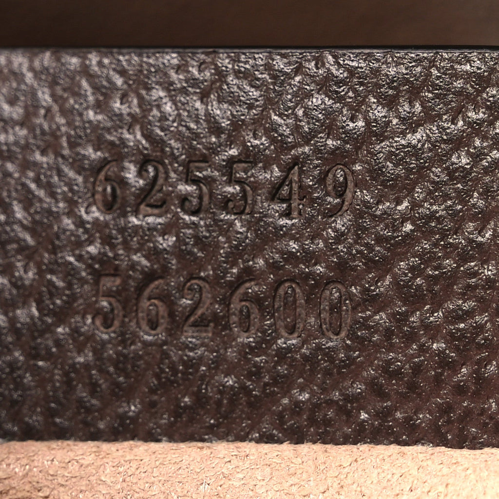 Gucci GG Supreme Monogram Web Ophidia Pouch Brown