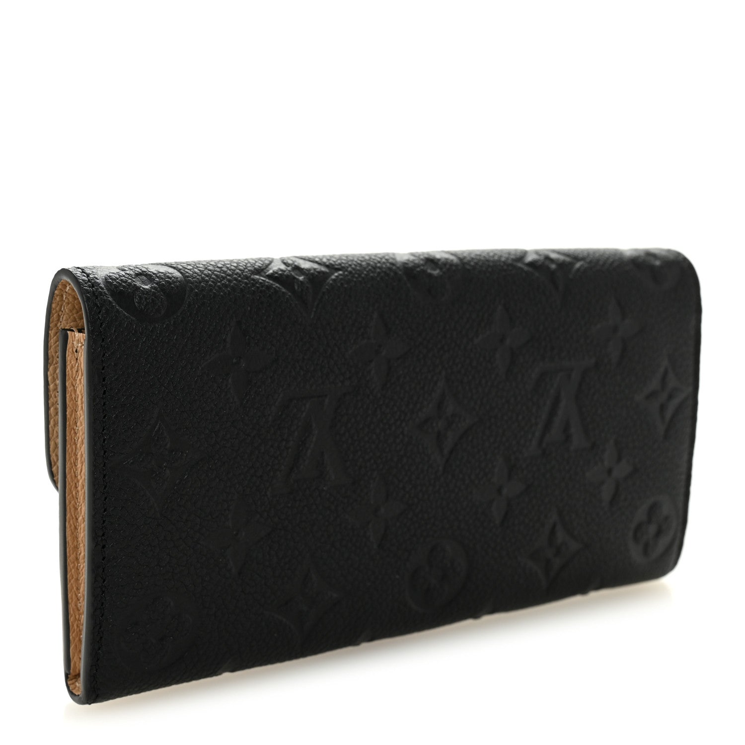 Louis Vuitton Empreinte Emilie Wallet Black Dune