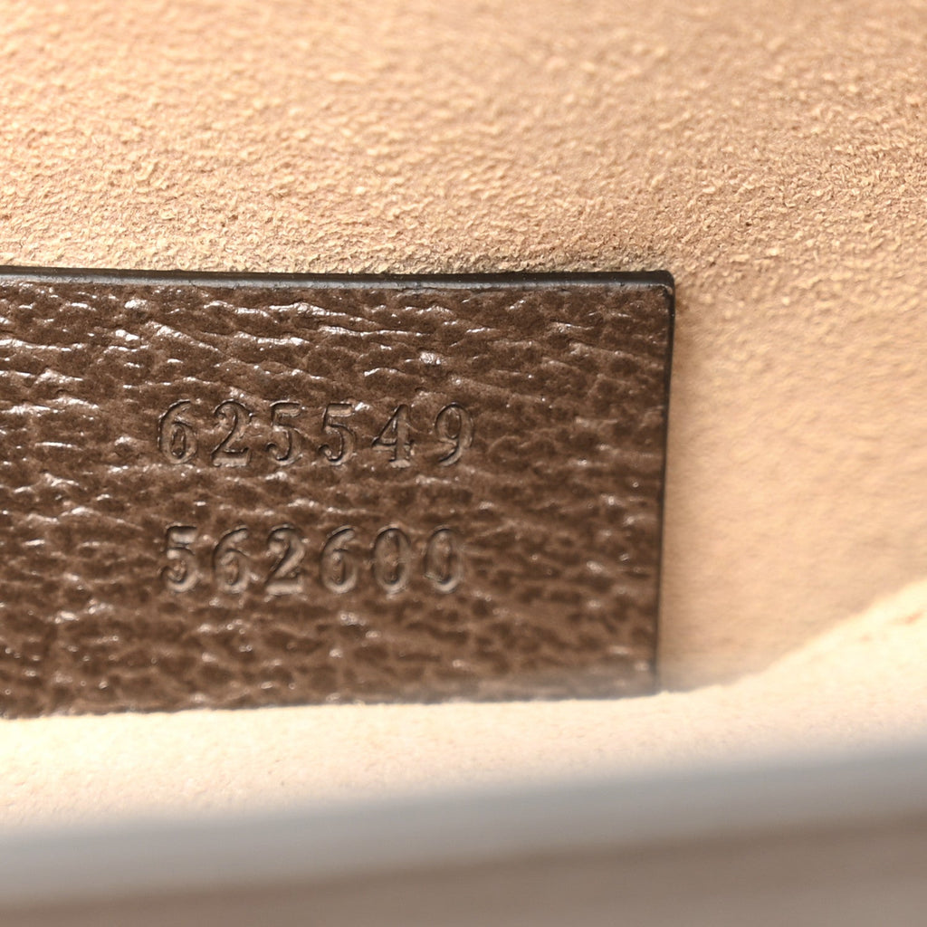 Gucci GG Supreme Monogram Web Ophidia Pouch Brown