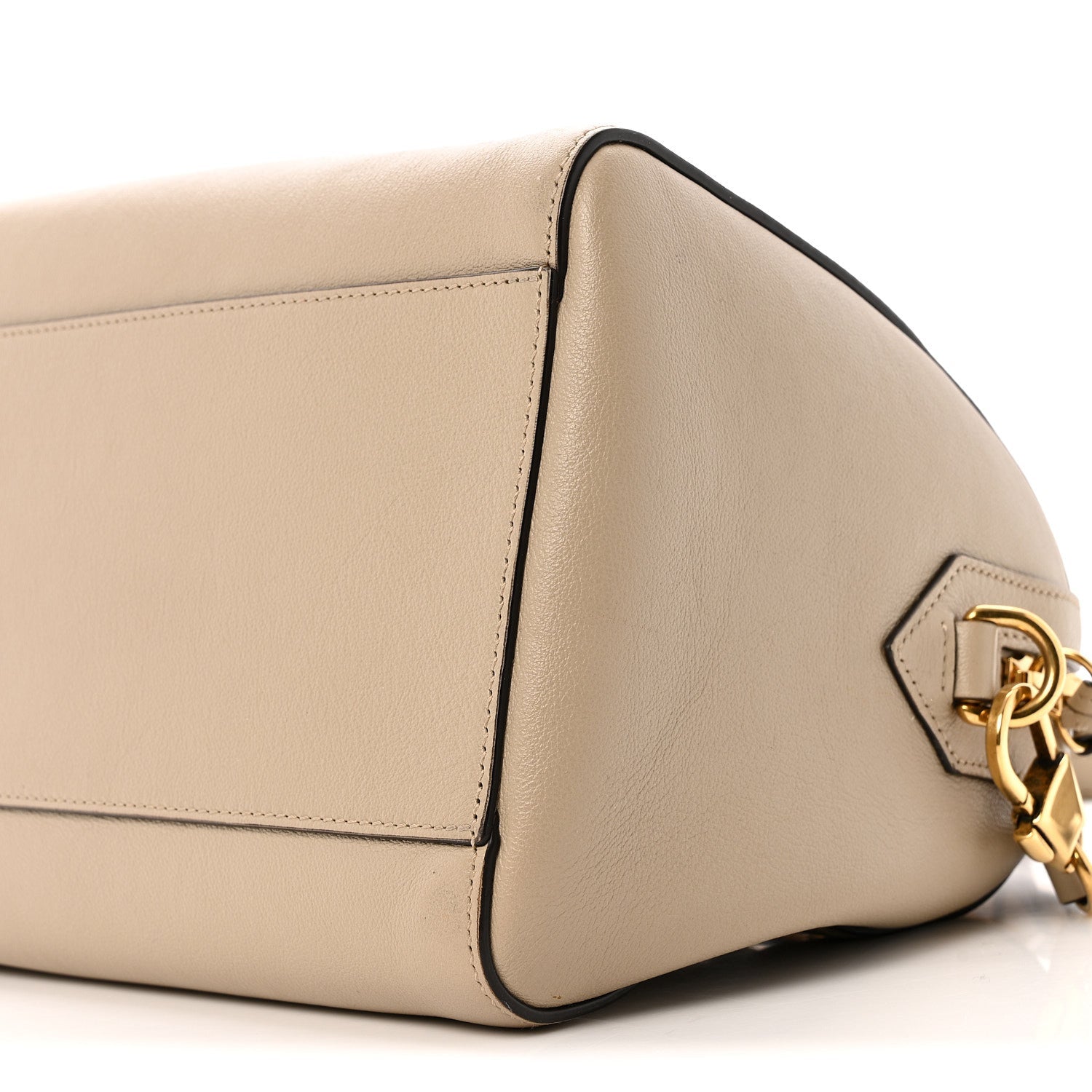 Gucci Calfskin Diana Bamboo Boston Oatmeal Vintage Green