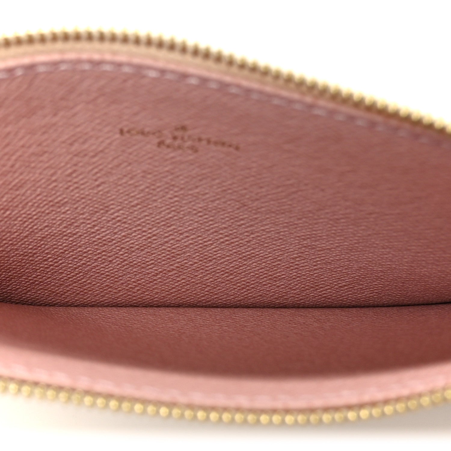 Louis Vuitton Damier Azur Pochette Felicie Chain Wallet Rose Ballerine