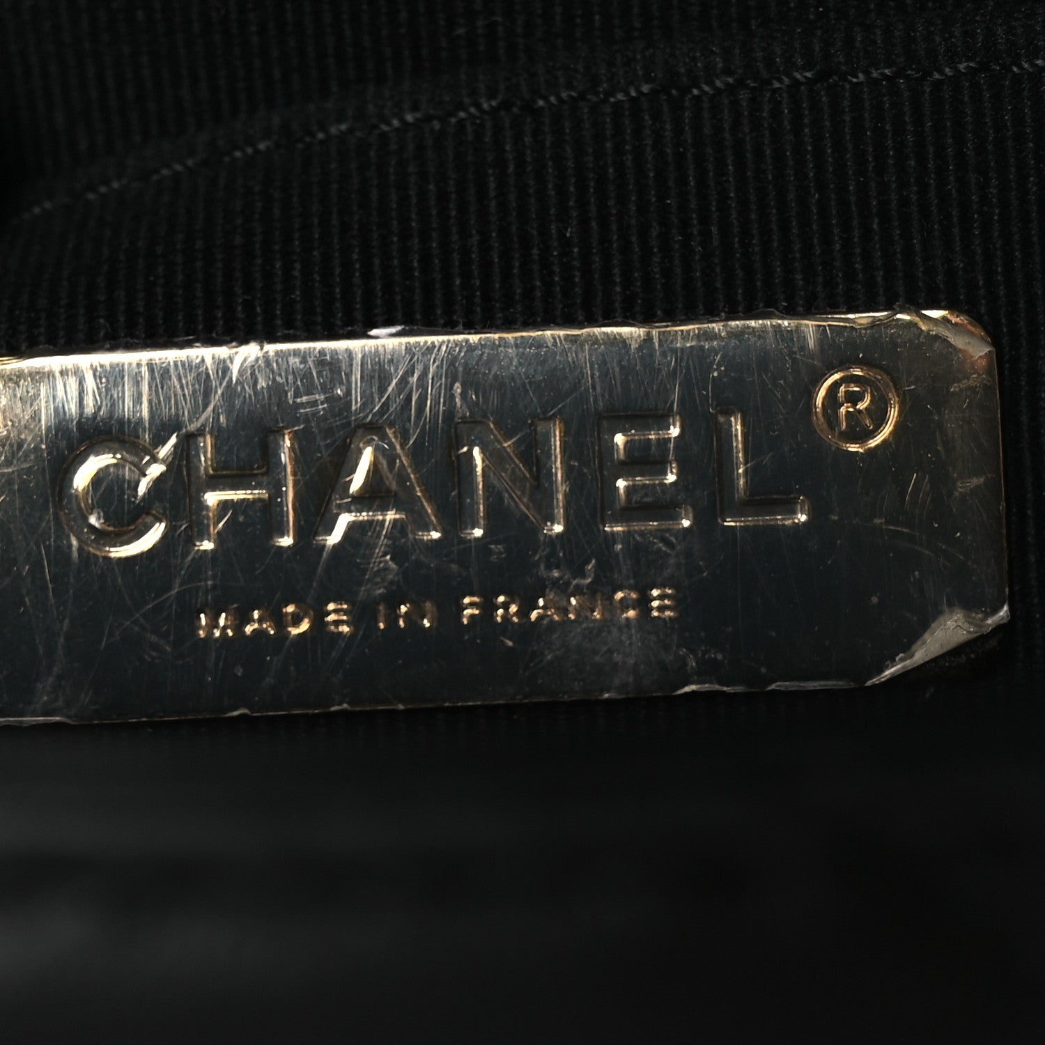 Chanel Lambskin Quilted Small Box Bag Black