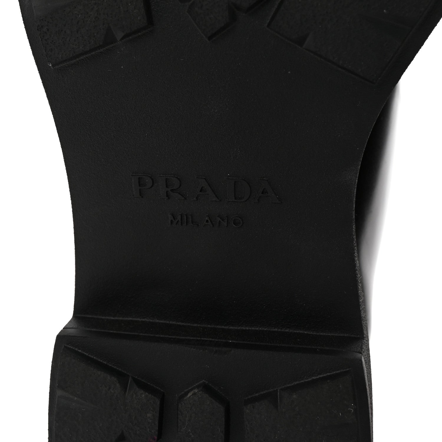 Prada Spazzolato Rois Monolith 55mm Derby Loafers 8 Dark Brown Black