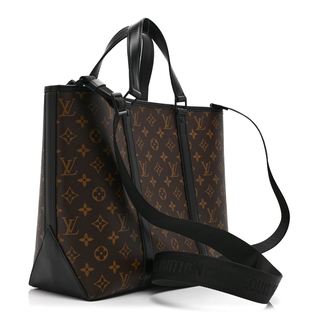 Louis Vuitton Monogram Macassar Weekend Tote PM