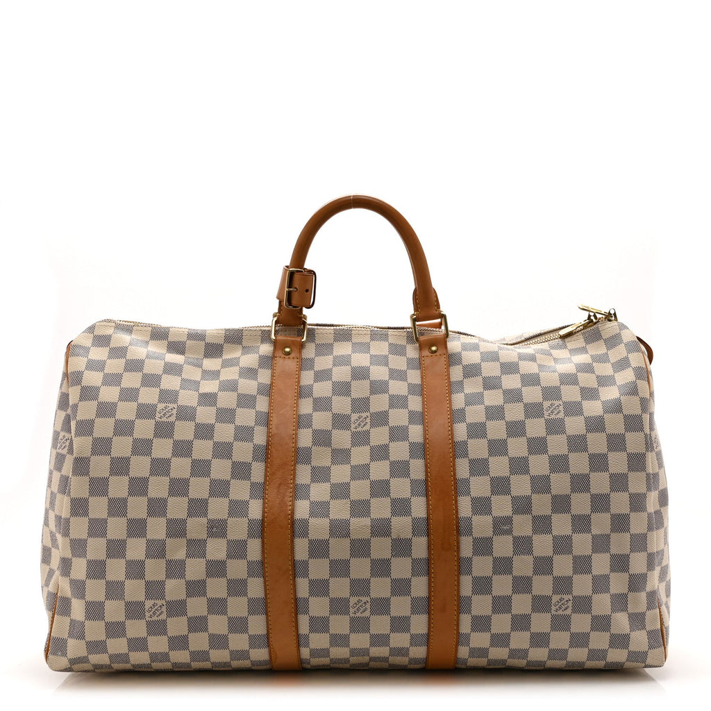 Louis Vuitton Damier Azur Keepall 50