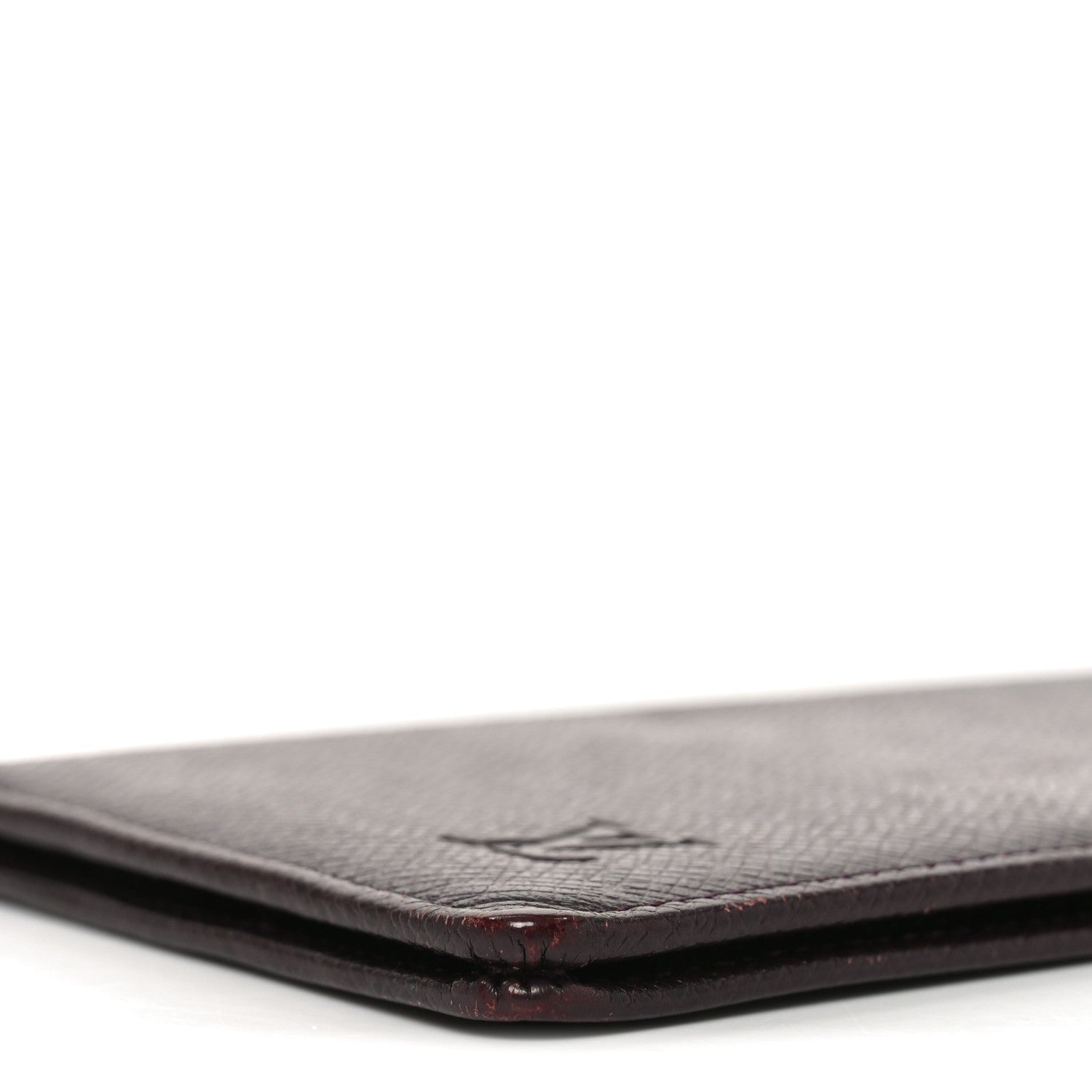 Louis Vuitton Taiga Porte Valeurs Organizer Wallet Acajou